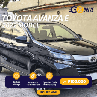 2022 Toyota Avanza E
